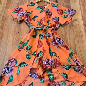 Colorful girls dressy jumper